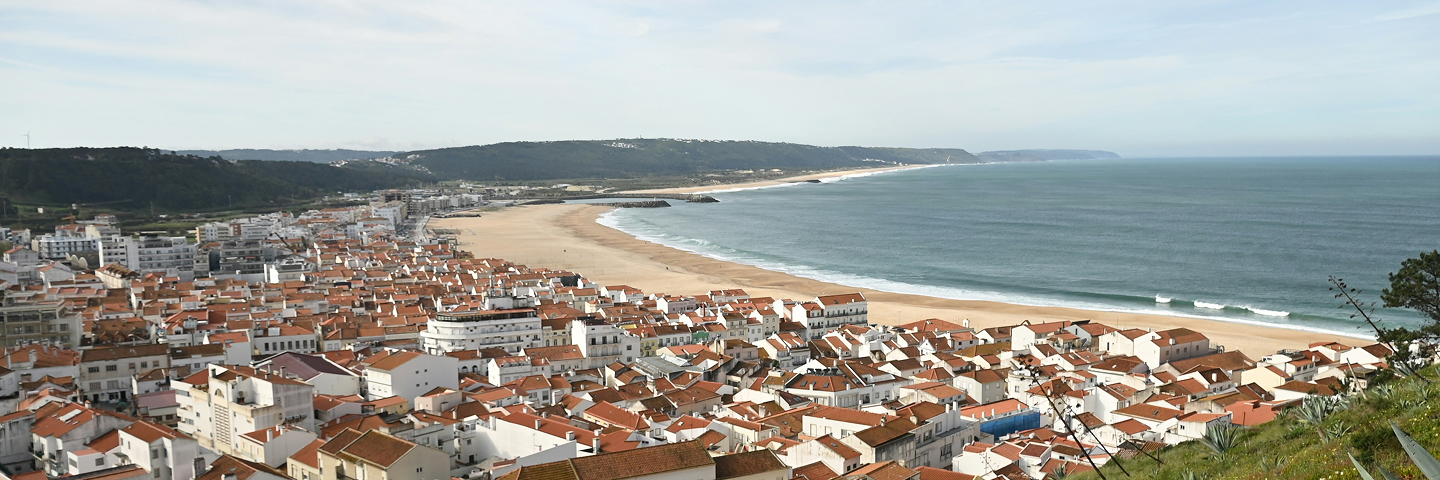 A picturesque coastal town along the Iberian Peninsula.